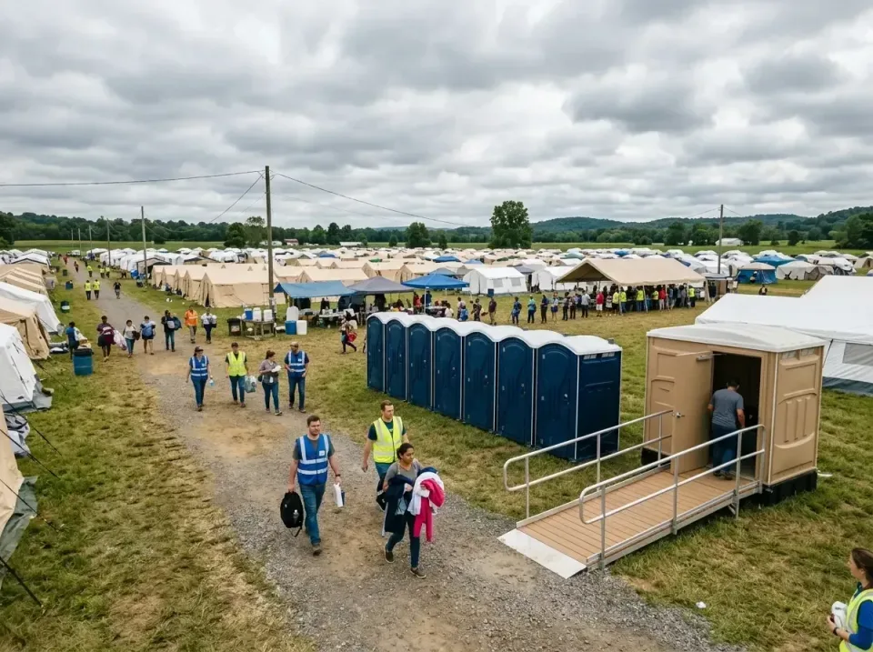 disaster-relief-camp-restrooms-010 — frequently asked questions, Dumpster & Portable Bathrooms Rental in Burley, ID